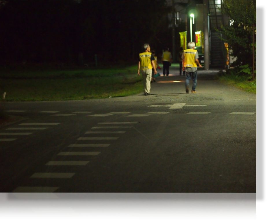 防犯パトロール西大宮駅まで