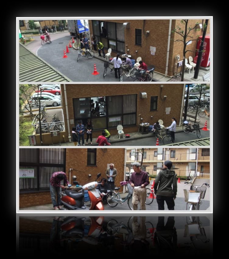 2015年3月28日(土)，29日(日)駐輪ステッカー一斉貼り替え