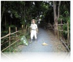 20100813竹やぶ道路、大西公園清掃ボランティア